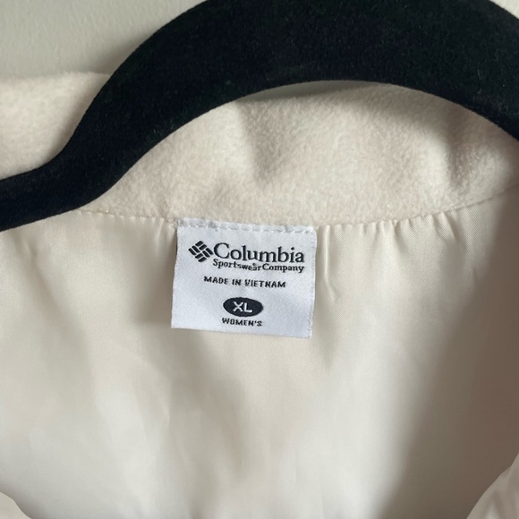 Columbia NWT Women’s White Cream Catalina Crest XL Vest - Picture 2 of 5